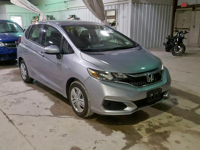 3HGGK5H43JM735214 - 2018 HONDA FIT LX SILVER photo 1