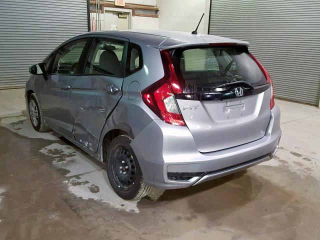 3HGGK5H43JM735214 - 2018 HONDA FIT LX SILVER photo 3