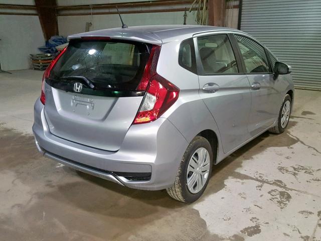 3HGGK5H43JM735214 - 2018 HONDA FIT LX SILVER photo 4