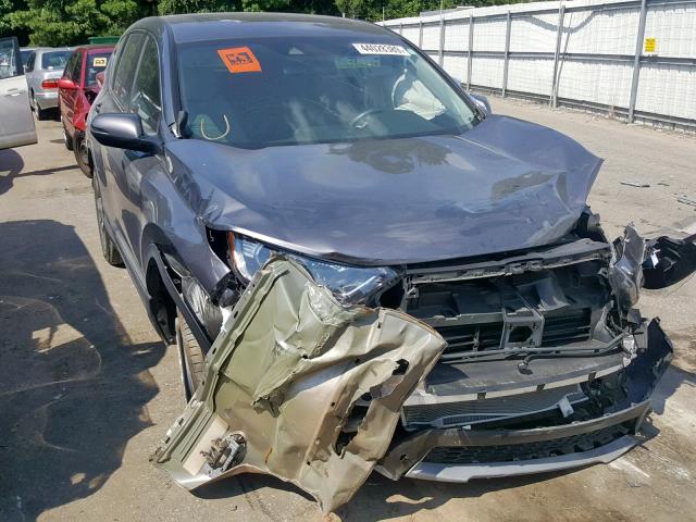 7FARW2H86JE057676 - 2018 HONDA CR-V EXL GRAY photo 1