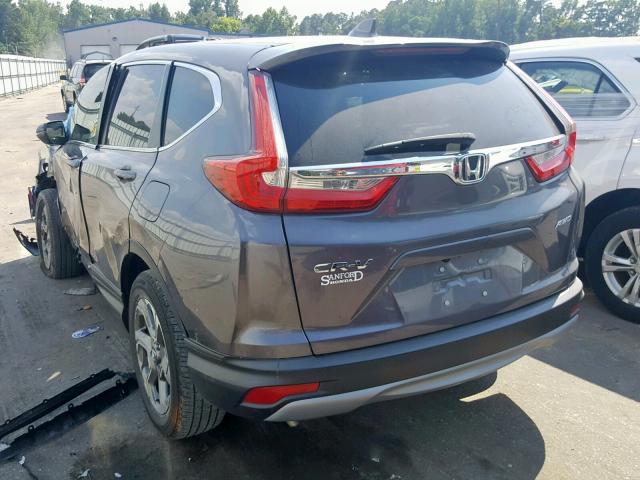 7FARW2H86JE057676 - 2018 HONDA CR-V EXL GRAY photo 3