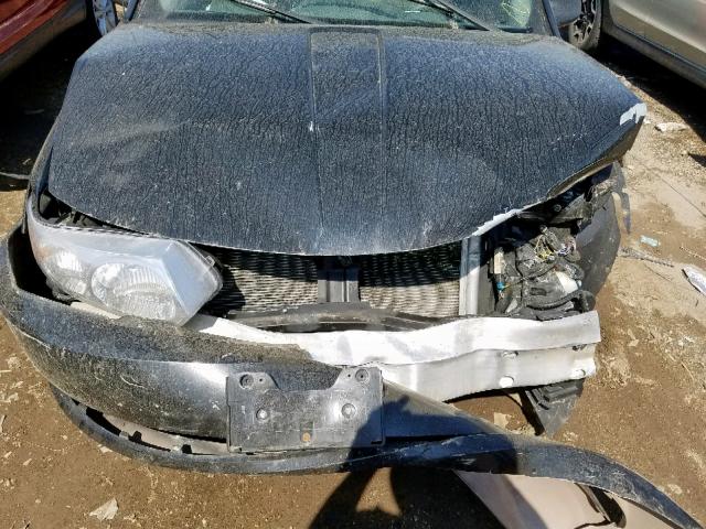 1G8AG52F94Z147427 - 2004 SATURN ION LEVEL BLACK photo 7