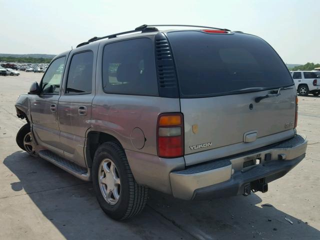 1GKEK63U23J239991 - 2003 GMC YUKON DENA BEIGE photo 3