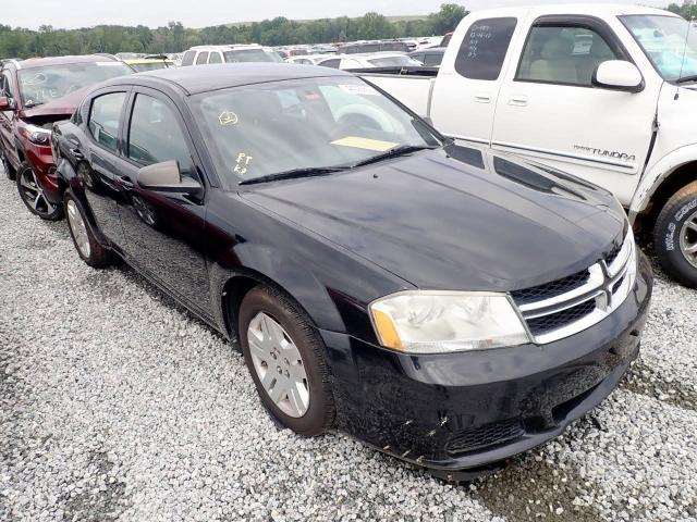 1B3BD4FB8BN609423 - 2011 DODGE AVENGER EX BLACK photo 1