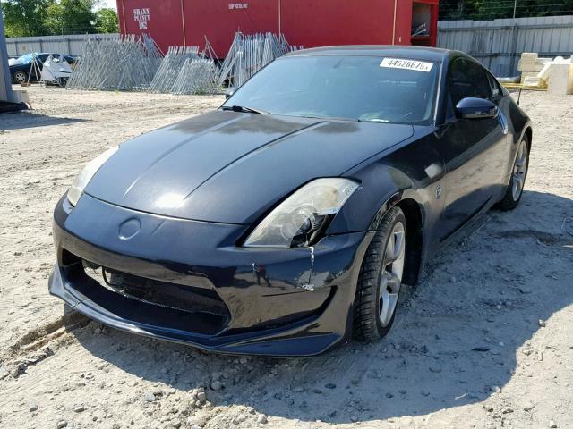 JN1AZ34D76M311812 - 2006 NISSAN 350Z COUPE BLACK photo 2