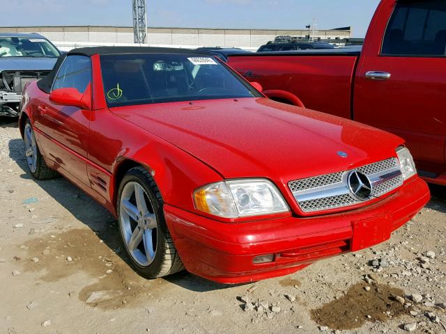 WDBFA68F7XF177864 - 1999 MERCEDES-BENZ SL 500 RED photo 1