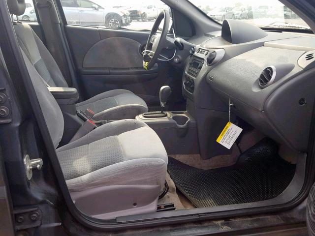 1G8AL52F55Z106905 - 2005 SATURN ION LEVEL SILVER photo 5