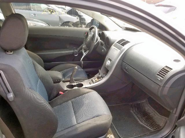 JTKDE177770172296 - 2007 TOYOTA SCION TC შავი ფოტო 5