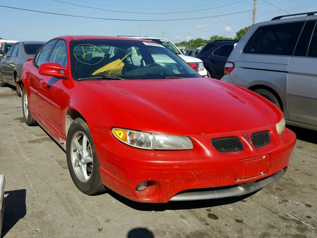 1G2WP52KXXF214975 - 1999 PONTIAC GRAND PRIX RED photo 1