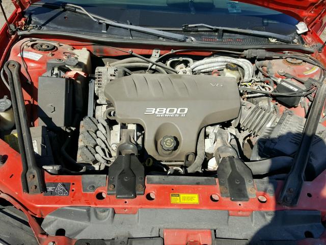1G2WP52KXXF214975 - 1999 PONTIAC GRAND PRIX RED photo 7