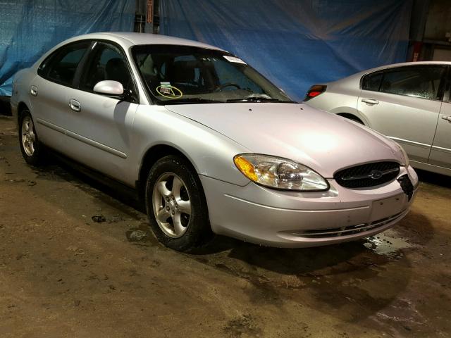 1FAHP55U21G117665 - 2001 FORD TAURUS SES SILVER photo 1