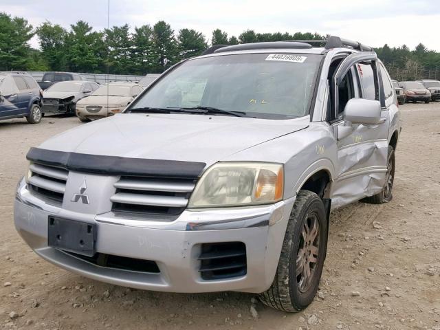 4A4MN31S84E005744 - 2004 MITSUBISHI ENDEAVOR X SILVER photo 2