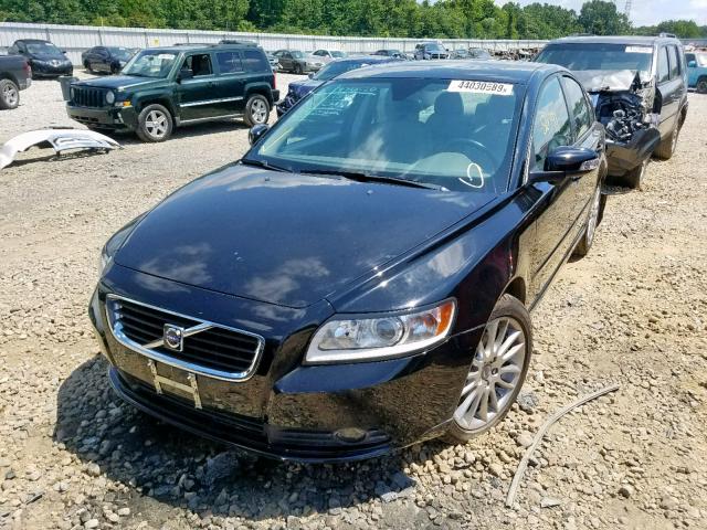 YV1382MS2A2489529 - 2010 VOLVO S40 2.4I BLACK photo 2