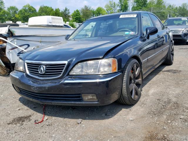 JH4KA96523C001004 - 2003 ACURA 3.5RL BLACK photo 2