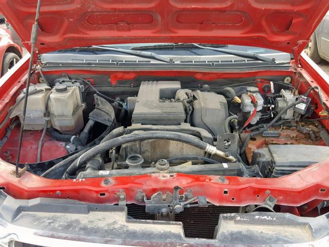 1GGCS13E678703410 - 2007 ISUZU I-370 RED photo 7