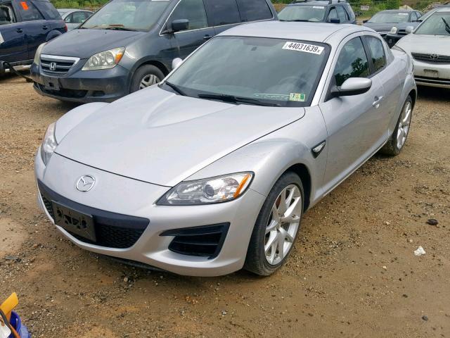 JM1FE17P290401101 - 2009 MAZDA RX8 SILVER photo 2