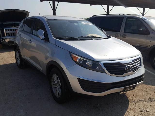 KNDPB3A24B7082206 - 2011 KIA SPORTAGE L SILVER photo 1