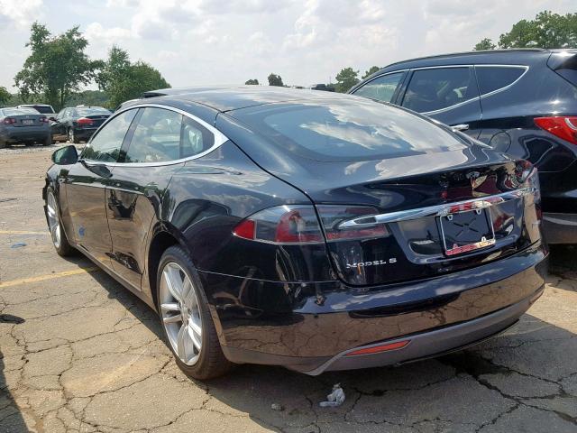 5YJSA1E46GF114555 - 2016 TESLA MODEL S BLACK photo 3