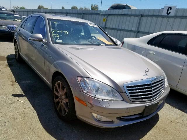 WDDNG71X27A021819 - 2007 MERCEDES-BENZ S 550 BEIGE photo 1