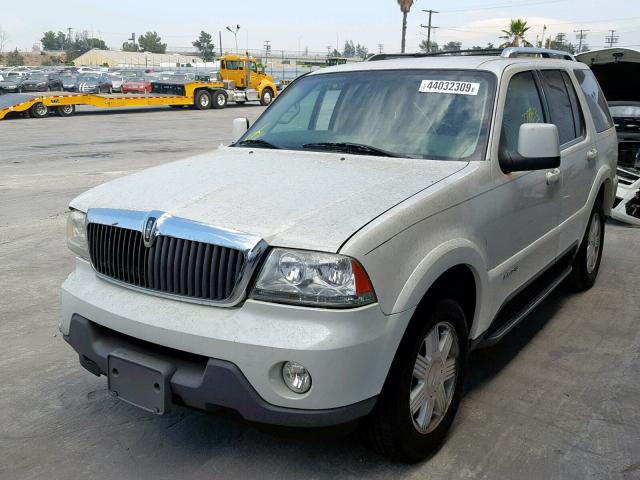 5LMEU68H93ZJ32500 - 2003 LINCOLN AVIATOR თეთრი ფოტო 2