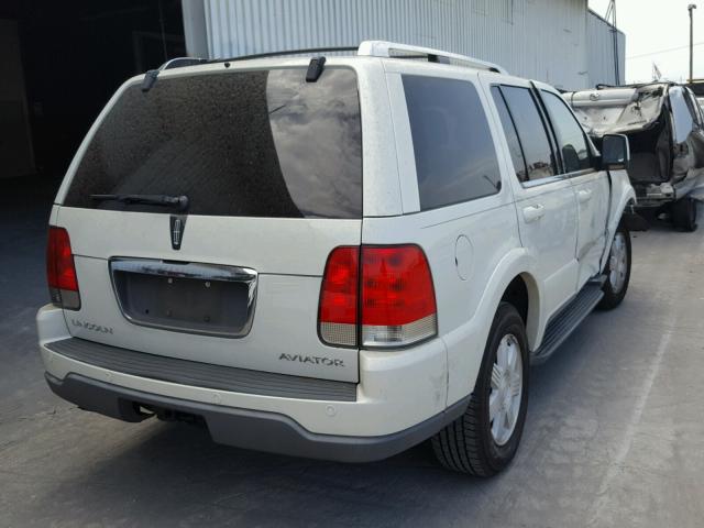 5LMEU68H93ZJ32500 - 2003 LINCOLN AVIATOR თეთრი ფოტო 4