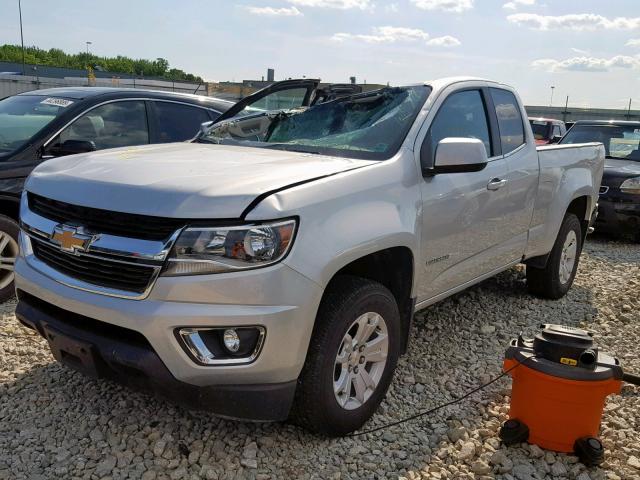 1GCHTCEN3J1127448 - 2018 CHEVROLET COLORADO L SILVER photo 2