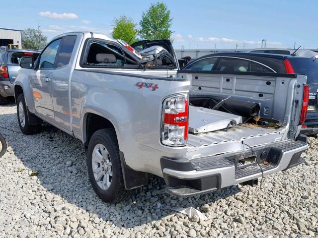 1GCHTCEN3J1127448 - 2018 CHEVROLET COLORADO L SILVER photo 3
