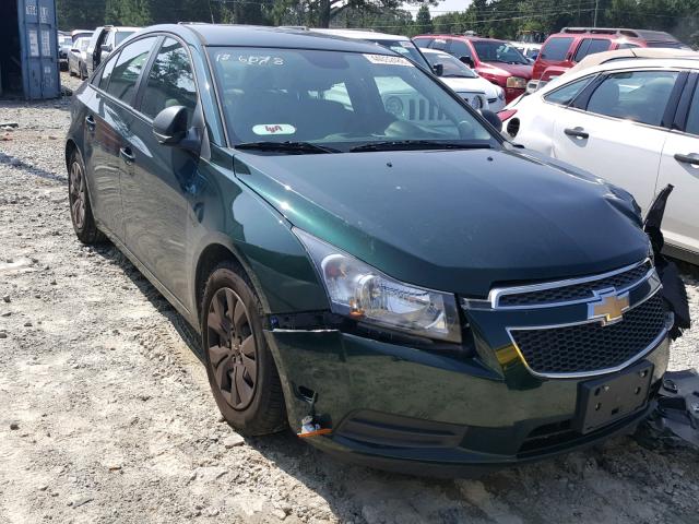 1G1PA5SHXE7172765 - 2014 CHEVROLET CRUZE LS GREEN photo 1