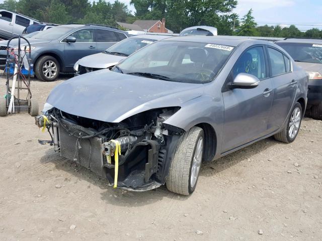 JM1BL1S69A1171123 - 2010 MAZDA 3 S SILVER photo 2