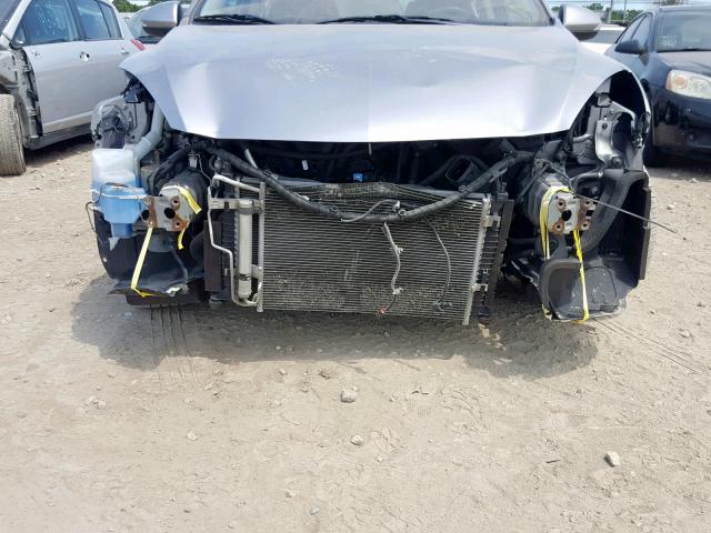 JM1BL1S69A1171123 - 2010 MAZDA 3 S SILVER photo 9