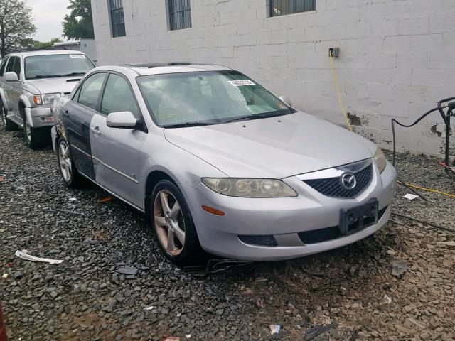 1YVHP80D455M23135 - 2005 MAZDA 6 S SILVER photo 1