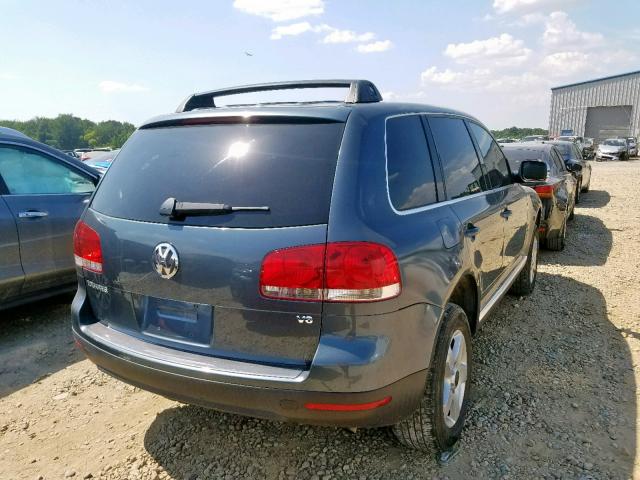 WVGBC67LX4D004232 - 2004 VOLKSWAGEN TOUAREG 3. GRAY photo 4