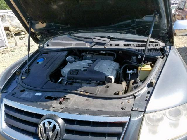 WVGBC67LX4D004232 - 2004 VOLKSWAGEN TOUAREG 3. GRAY photo 7