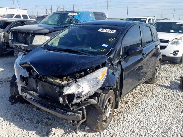 3N1CE2CP2FL361683 - 2015 NISSAN VERSA NOTE BLACK photo 2