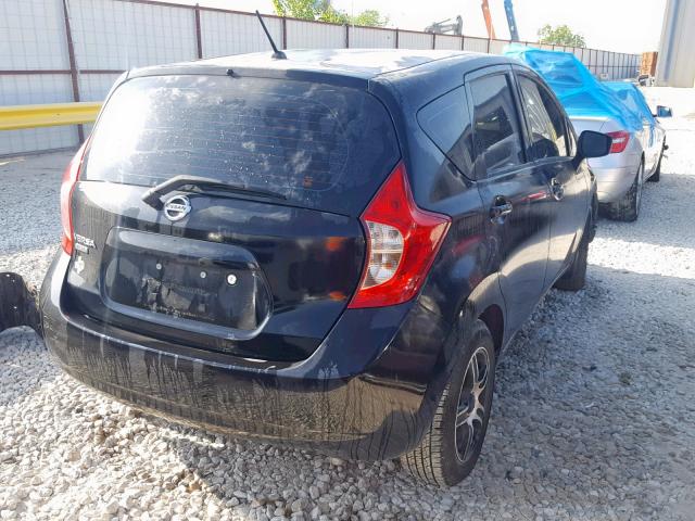 3N1CE2CP2FL361683 - 2015 NISSAN VERSA NOTE BLACK photo 4