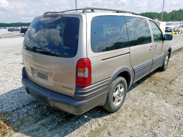 1GMDX03E22D204066 - 2002 PONTIAC MONTANA BROWN photo 4