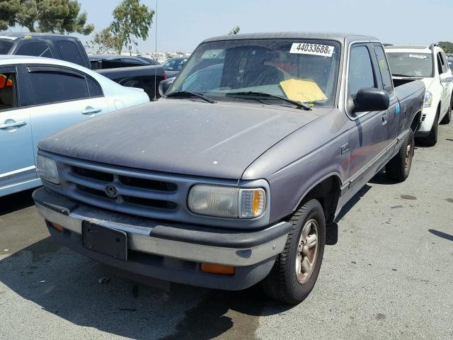 4F4CR16X5VTM03112 - 1997 MAZDA B4000 CAB SILVER photo 2