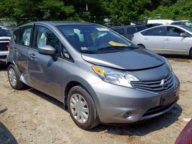 3N1CE2CP5FL364447 - 2015 NISSAN VERSA NOTE GRAY photo 1