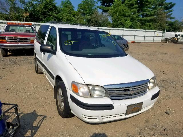 1GNDU03E61D198663 - 2001 CHEVROLET VENTURE WHITE photo 1