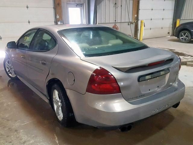2G2WR554361165955 - 2006 PONTIAC GRAND PRIX BEIGE photo 3