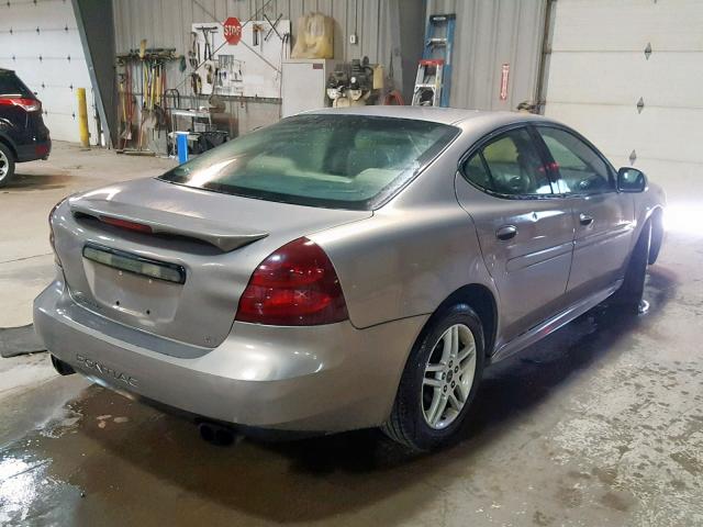 2G2WR554361165955 - 2006 PONTIAC GRAND PRIX BEIGE photo 4