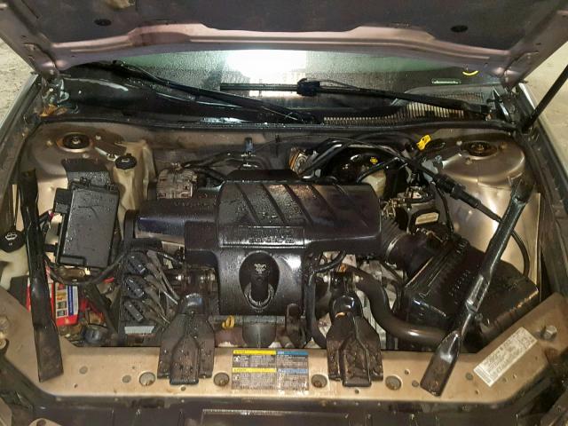 2G2WR554361165955 - 2006 PONTIAC GRAND PRIX BEIGE photo 7
