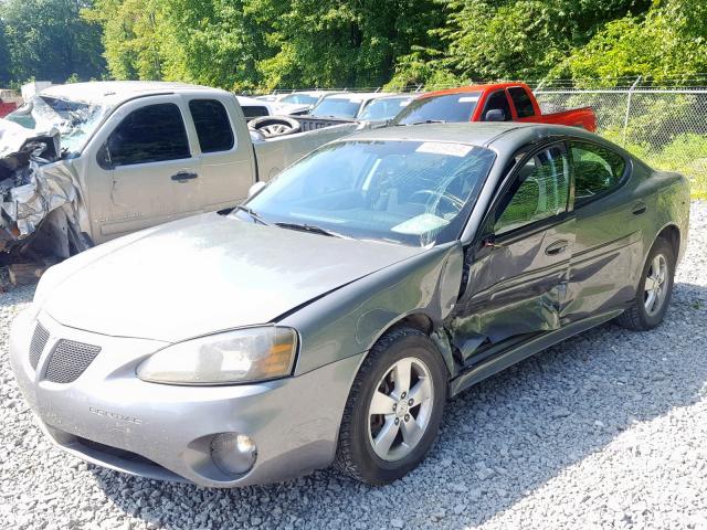 2G2WP552481145592 - 2008 PONTIAC GRAND PRIX GRAY photo 2