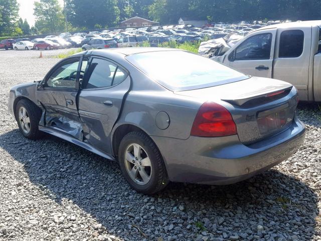 2G2WP552481145592 - 2008 PONTIAC GRAND PRIX GRAY photo 3