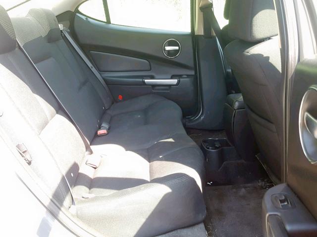 2G2WP552481145592 - 2008 PONTIAC GRAND PRIX GRAY photo 6