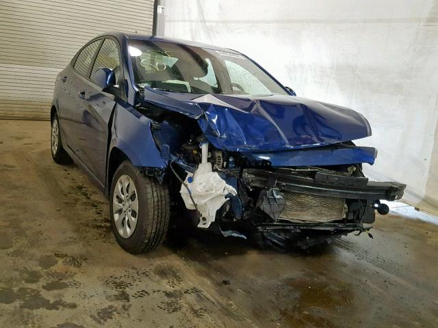 KMHCT4AE0HU247895 - 2017 HYUNDAI ACCENT SE BLUE photo 1