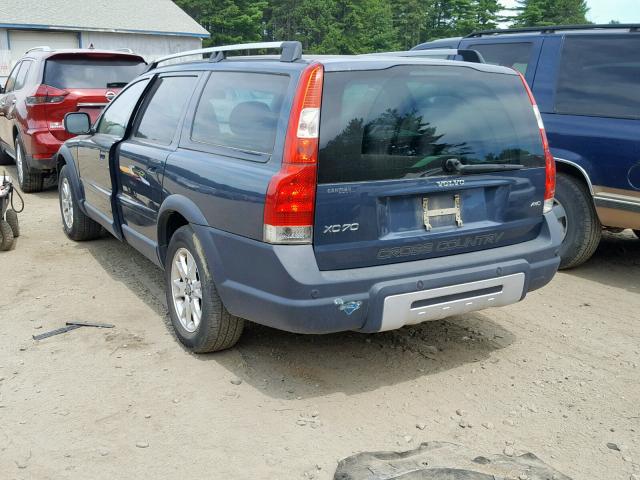 YV4SZ592471254540 - 2007 VOLVO XC70 BLUE photo 3