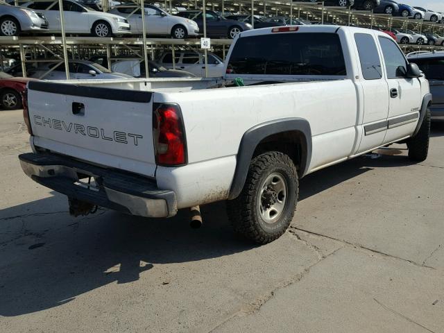 1GCEC14X84Z120673 - 2004 CHEVROLET SILVERADO WHITE photo 4