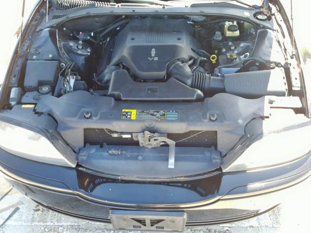 1LNHM87A85Y655645 - 2005 LINCOLN LS BLACK photo 7