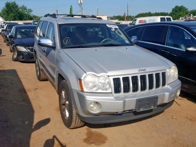 1J8HR48N05C715665 - 2005 JEEP GRAND CHER SILVER photo 1